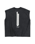 Boneless black letter Vest