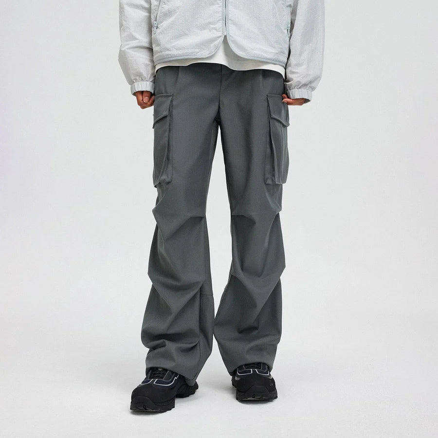 BONELESS Modern Big Pockets Crinkled Cargo