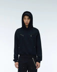 WHISTLEHUNTER Spliced Zipper Hoodie