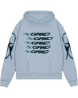 GRKC STROBE RAW EDGE HOODIE