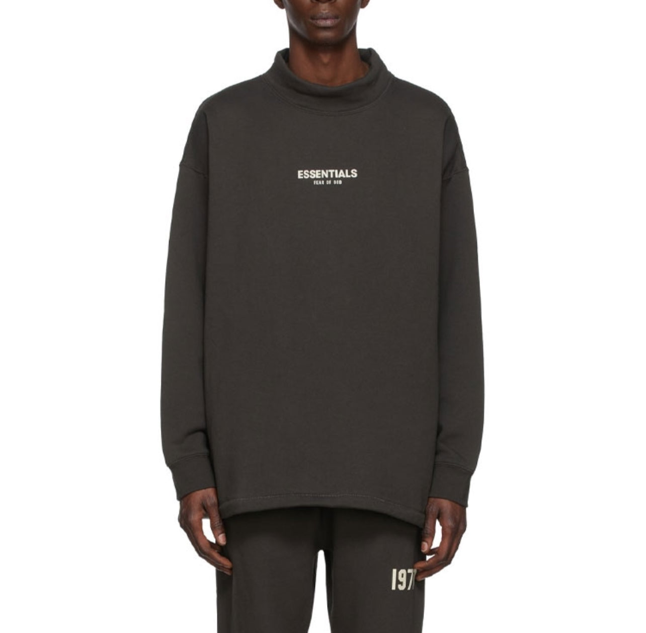 Fear of God Essentials Relaxed Mockneck Iron