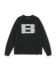 Boneless Retro Square Knit Black