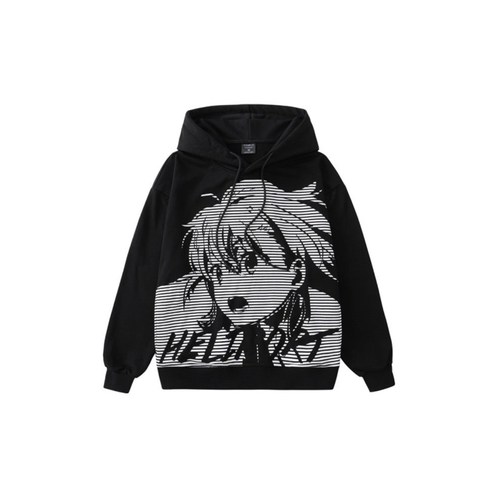 HELIPORT Anime Wave Pullover
