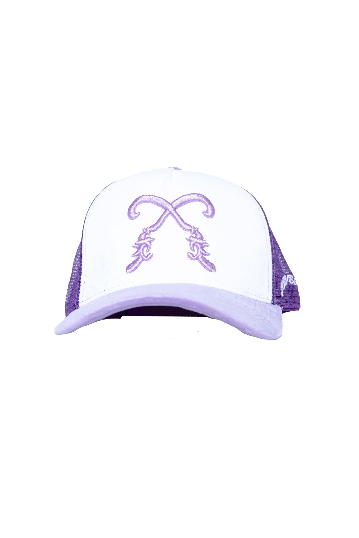 Lavender Velvet Trucker Hat