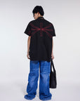 WHISTLEHUNTER 23SS TRI-COLOR LARGE LOGO EMBROIDERED