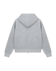 Léviter Zip Hoodie Grey