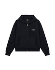 Léviter Zip Hoodie Black